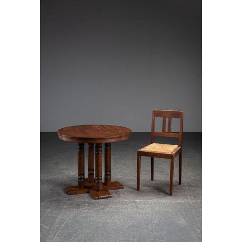 Art Deco Side Table by Charles Dudouyt For Sale - Image 9 of 12