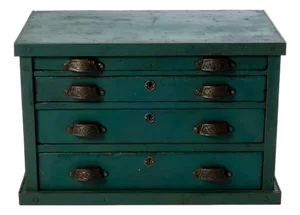 Antique 4 Drawer Tool Chest