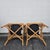Ornamental & Decorative Materials Late 20th Century Lexington Chinese Chippendale Faux Bamboo Rattan Dining Arm Chairs, Set of 4 For Sale - Image 7 of 15