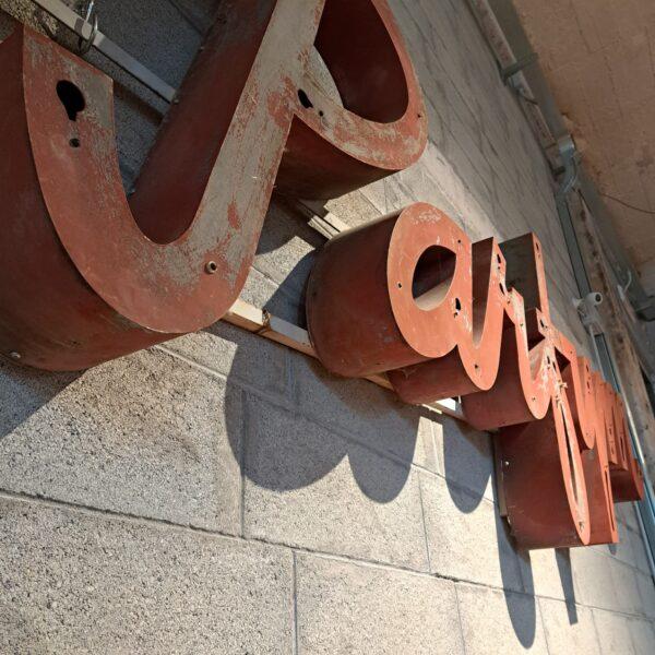 Vintage "Parfyme" Sign – Sweden (1940s)