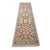21st Century Afghan Sultanabad 3x10 Tan, Red & Light Blue Handmade Runner Rug #1144042