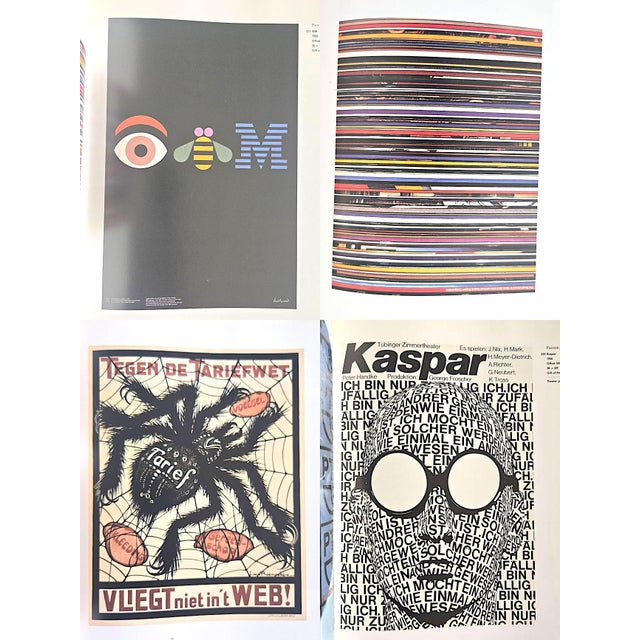 1988 1st Edition Exhibition Art Book, "The Modern Poster", Stuart Wrede and Richard E. Oldenburg, Museum of Modern Art For Sale - Image 12 of 15