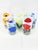 Wonderful vintage 1950’s set of glasses. Made by Boscul as part of their promotional peanut butter glasses. Features a set...