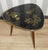 Mid-Century Modern Cocktail Table Black Glass Top Gold Asia Kidney Table, 1950s For Sale - Image 3 of 11