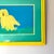 Postmodern 1990s Yellow Dog Painting For Sale - Image 3 of 5