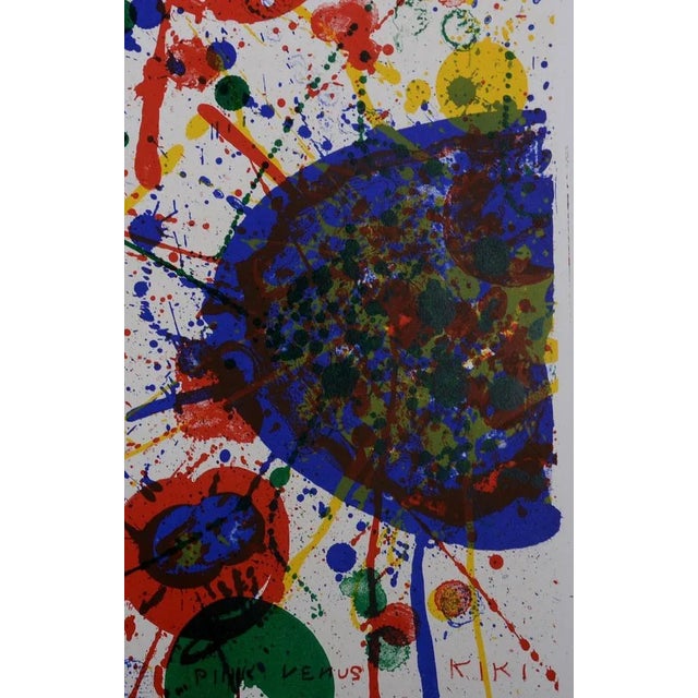 Modern Sam Francis, Black Stone, 1964, Lithograph For Sale - Image 3 of 5