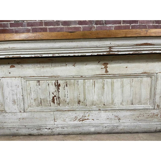 Mid 19th Century Antique Pine Eastern Shore Store Counter For Sale - Image 10 of 11