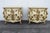 French Carved Large Bombe Serpentine Nightstands Bedside Tables a Pair For Sale - Image 9 of 10