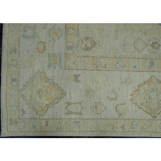 Turkish Oushak Rug 10' x 14'1" #18643 For Sale - Image 4 of 8