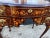 Brown 19th Century Dutch Serpentine Mahogany and Marquetry Inlaid Table For Sale - Image 8 of 13