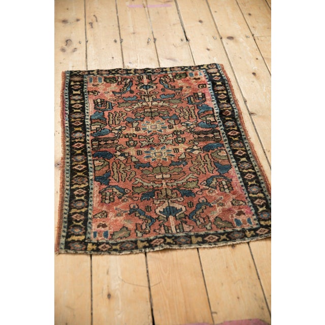 1920s Antique Lilihan Square Rug Mat - 2'1" x 2'8" For Sale - Image 5 of 8