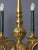 Empire Brass Ten-Arm Chandelier, France, 1970 For Sale - Image 6 of 16