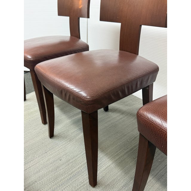 2000 - 2009 Jennifer Morla for Conde House Morla Collection Verve Dining Chairs, Set of Four For Sale - Image 5 of 12