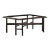 Vintage Faux Bamboo Coffee Table For Sale