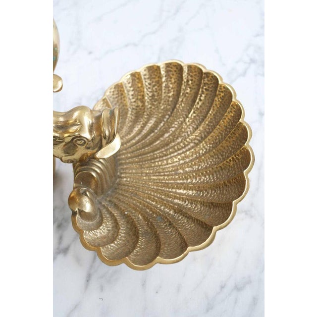 1960s Hollywood Regency Brass Koi Soap Dish, 1960s For Sale - Image 5 of 9