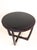 Art Deco Round Coffee Table with Black Glass Top, 1920s For Sale - Image 17 of 18