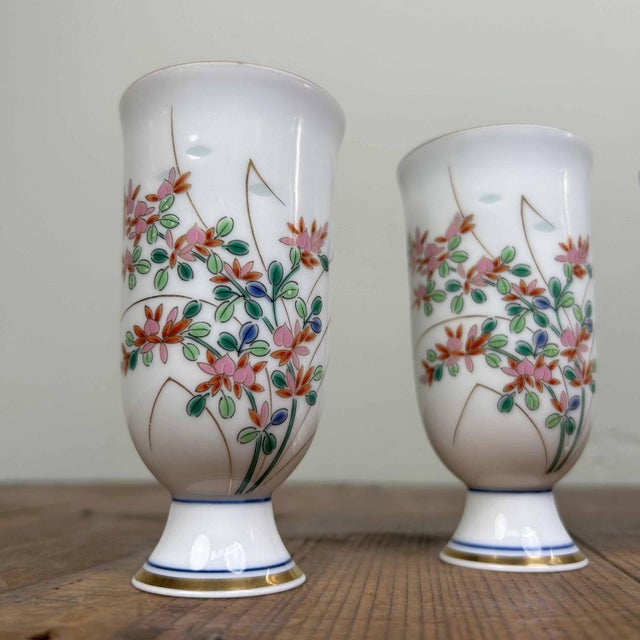 Sake/Tea Cups by Shobido Honten for Arita, 1950s, Set of 5 For Sale - Image 18 of 18