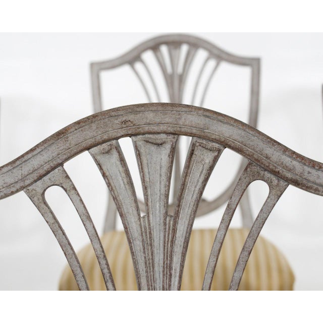 Gustavian Style Dining Chairs, Early 20th Century, Set of 6 For Sale - Image 4 of 9