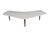 Mid-Century Modern Mid Century Modern Sculptural Travertine Stone Walnut Boomerang Coffee Table MCM For Sale - Image 3 of 15