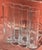 Mid-Century Modern "Row" 4-Chamber Mouth-Blown Glass Vase Peter Vosding for Born in Sweden For Sale - Image 3 of 8