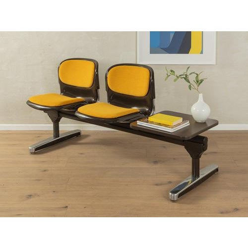 1970s bench, Drabert Very good workmanshipHigh-quality materialsMade in Germany, Design: Gerd Lange, Manufacturer: Drabert...