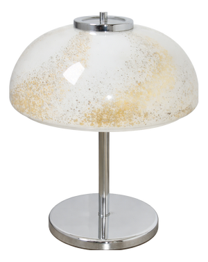 Modernist Glass Table Lamp, 1970s