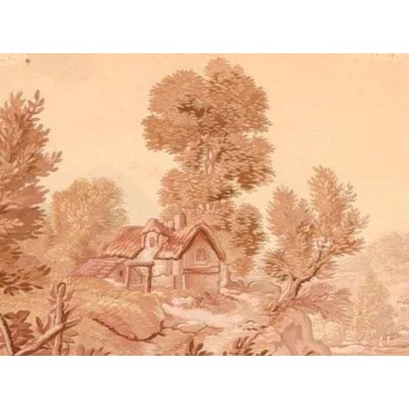 Antique Aubusson-Beauvais French Tapestry For Sale - Image 4 of 6