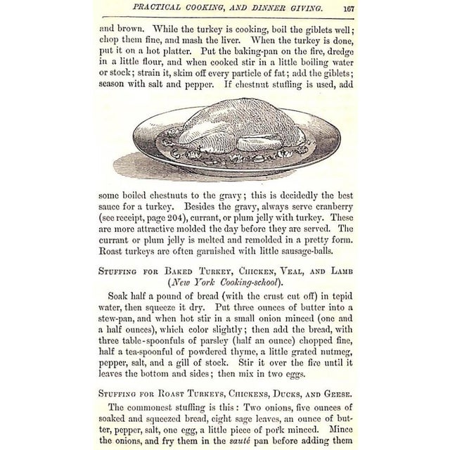 Late 19th Century "Practical Cooking and Dinner Giving" 1885 Henderson, Mrs. Mary F. For Sale - Image 5 of 8