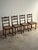 Set of Four Antique Dining Chairs With Carved Crest For Sale - Image 4 of 18