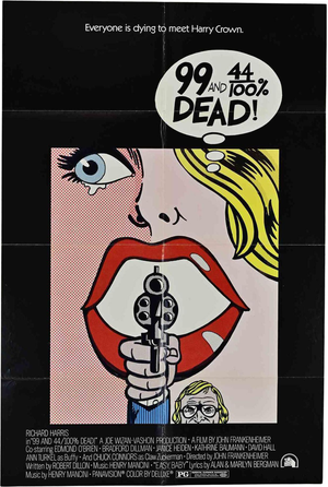 99 and 44/100% Dead Film Poster, USA, 1974