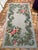 1950s Signed Hand-Hooked Folk Art Wall Hanging Colorful Floral Design, Usa For Sale - Image 9 of 18