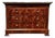19th Century Louis Philippe Flam Mahogany Marble Top Chest of Drawer / Commodes For Sale