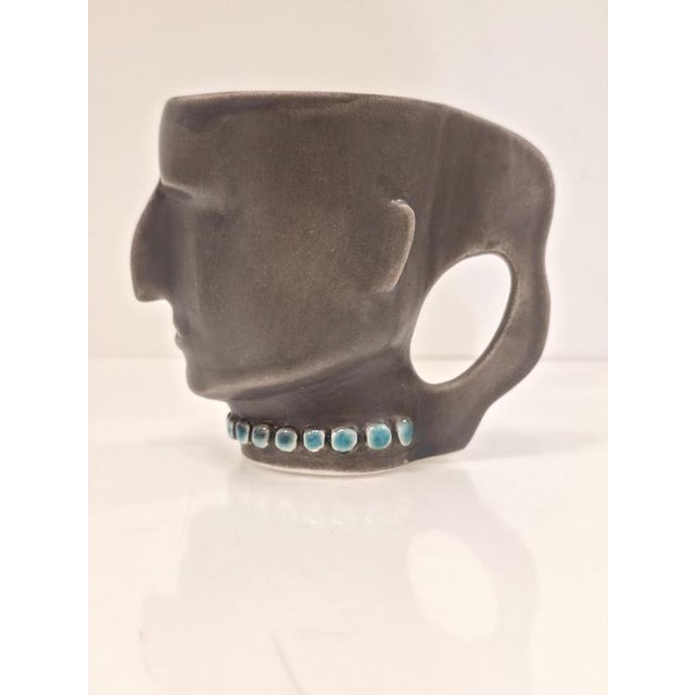 Warrior 1 Sculptural Ristretto Cup by Tamara Barnoff For Sale - Image 4 of 9