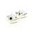 1990s Pair of Gucci Estate Mens Cufflinks Silver For Sale - Image 4 of 7