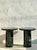 Vintage Boho Black Marble Side Tables - A Pair For Sale In West Palm - Image 6 of 7