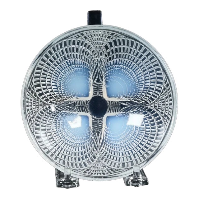 Rene Lalique (France) - Opalescent Art Deco Glass Bowl, c.1924 For Sale