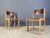 1980s Mid-Century Brown and Birch Stacking Chairs in the style of Sven Markelius, 1980, Set of 5 For Sale - Image 5 of 12