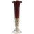 Mid 19th Century Austrian Ruby-Red Glass Liner Vase For Sale In New York - Image 6 of 6