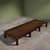 This bench is made of solid Wengé wood and features a surface composed of evenly spaced wooden slats. The bench stands on...