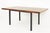 Mid-Century Modern Milo Baughman for Directional Mid Century Multi-Wood Dining Table With 2 Leaves For Sale - Image 3 of 10