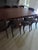 Vintage Klismos Style Solid Walnut Dining Chairs - Set of 10 For Sale - Image 12 of 17