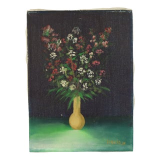Marcel David, Still Life Composition, 1980, Painting on Canvas For Sale