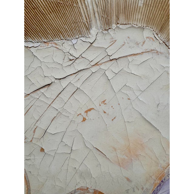 Lavender 1980s Juan Sánchez Signed Abstract Expressionist Painting For Sale - Image 8 of 11