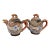 Vintage Dainan Dragonware Moriage Hand Painted Creamer and Sugar Set For Sale