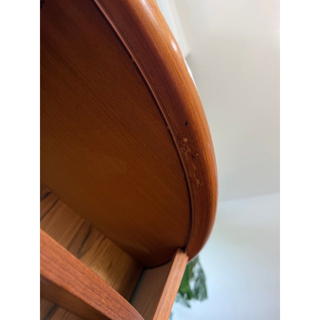 1970s Exceptional Poul Hundevad Danish Modern Teak Executive Credenza / Sideboard With Tambour Doors – 87.75" For Sale - Image 9 of 12