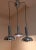 Metal Vintage 3-Flame Cascade Lamp with Chrome-Plated Metal Frame, 1970s For Sale - Image 7 of 7