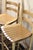 Pair of Vintage Blonde Pine Stools With Wood Slat Seats For Sale - Image 10 of 12
