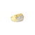 Contemporary One Carat Round & Baugette Diamond Cocktail Ring, Size 3 For Sale - Image 3 of 7