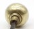 Pair of Vintage 2.125 In. Brass Ball Shape Door Knobs For Sale - Image 6 of 6