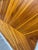 Wood Modern King Size Solid Acacia Geometric Chevron Pattern Headboard For Sale - Image 7 of 10